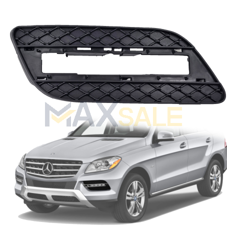 Решетка за лява дневна светлина за предна броня на Mercedes W166 ML (2012-2015)