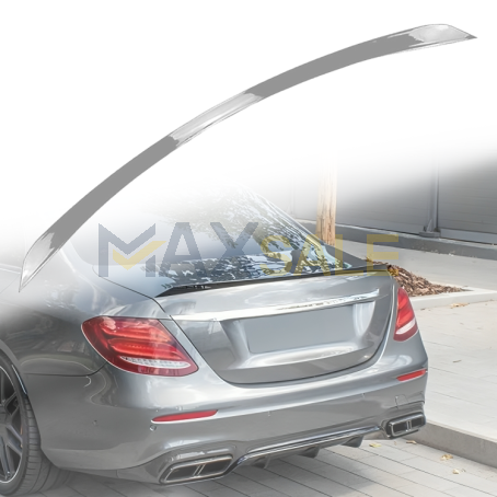 Лип спойлер за багажник C63S style на Mercedes C class W205 (2014-2021), подготвен за боядисване