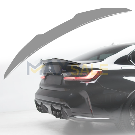 Заден спойлер за багажник PSM style на BMW 3 серия G20 (2020+), подготвен за боядисване