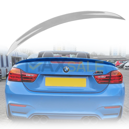 Лип спойлер за багажник Performance style на BMW 4 серия F33 (2013-2020), подготвен за боядисване