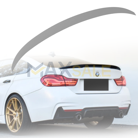 Заден спойлер за багажник Performance style на BMW 4 серия F36 (2013-2020), подготвен за боядисване