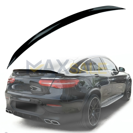 Заден спойлер за багажник за Mercedes GLC COUPE W253 AMG style (2016+), черен гланц 