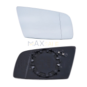 Дясно асферично стъкло за страничното огледало с подгрев на BMW 5 6 серия E60 E61 E63 E64 (2003-2010)