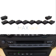 Комплект 10бр бутони за радио Модел А на BMW X5 X6 E70 E71 E72 (2007-2013) - (7,8)