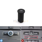 Бутон ON за CD / радио Модел A за Mercedes C E class GLK W204 W212 X204 (2007-2012)