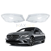 Комплект стъкла за фарове на Mercedes-Benz W117 CLA (14-16), ляво и дясно 