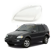 Ляво стъкло за фар на Mercedes-Benz W163 ML (00-05)