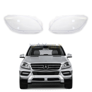 Комплект стъкла за фарове на Mercedes-Benz W166 ML (12-15), ляво и дясно 