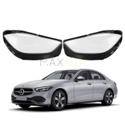 Комплект стъкла за фарове на Mercedes-Benz C class W206 (21-23), ляво и дясно