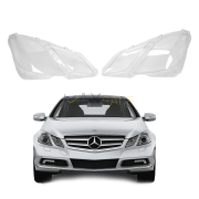 Комплект стъкла за фарове на Mercedes-Benz E class W207 Coupe (09-13), ляво и дясно 