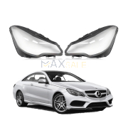 Комплект стъкла за фарове на Mercedes-Benz E class W207 Coupe (14-16), ляво и дясно