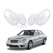 Комплект стъкла за фарове на Mercedes-Benz E class W211 (07-08), ляво и дясно