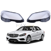 Комплект стъкла за фарове на Mercedes-Benz E class W212 (14-16), ляво и дясно 