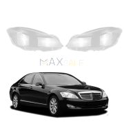 Комплект стъкла за фарове на Mercedes-Benz S class W221 (07-09), ляво и дясно 