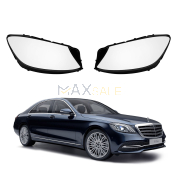 Комплект стъкла за фарове на Mercedes-Benz S class W222 (18-20), ляво и дясно