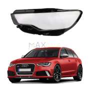 Ляво стъкло за фар Audi A6 C7 (12-14)