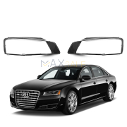 Комплект стъкла за фарове Audi A8 D4 Facelift (15-17), ляво и дясно