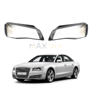 Комплект стъкла за фарове Audi A8 D4 LED (10-13) , ляво и дясно