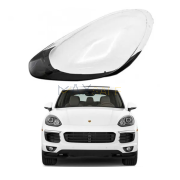 Ляво стъкло за фар за Porsche Cayenne (15-18)
