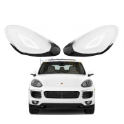 Комплект стъкла за фарове за Porsche Cayenne (15-18), ляво и дясно