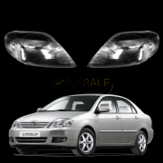Комплект стъкла за фарове за Toyota Corolla (03) US, ляво и дясно