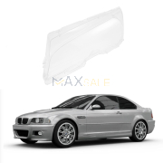 Ляво стъкло за фар за BMW 3 серия E46 2 врати, (98-02)