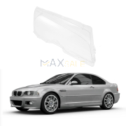 Дясно стъкло за фар за BMW 3 серия E46 2 врати, (98-02)