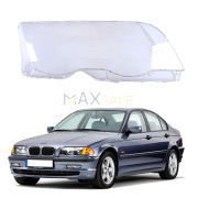 Ляво стъкло за фар за BMW 3 серия E46 (98-01)