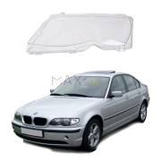 Ляво стъкло за фар на BMW 3 серия E46 Facelift (02-04)