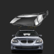 Ляво стъкло за фар на BMW 5 E60 E61 с Dinamic drive, (06-10)