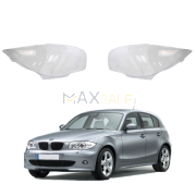 Комплект стъкла за фарове за BMW 1 серия E87 E82 (05-09), ляво и дясно