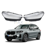 Комплект стъкла / капаци за фарове за BMW X3 G01 LCI iX3 G08 (21-22), ляво и дясно