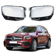 Комплект стъкла / капаци за фарове за Mercedes-Benz GLB W247 (19-21), ляво и дясно