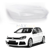 Дясно стъкло / капак за фар за VW Golf 6 (09-13)