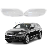 Комплект стъкла / капаци за фарове Audi Q7 (09-16), ляво и дясно