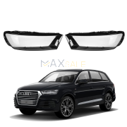 Комплект стъкла / капаци за фарове Audi Q7 (17-20), ляво и дясно