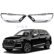 Комплект стъкла / капаци за фарове Audi Q7 (21-22), ляво и дясно