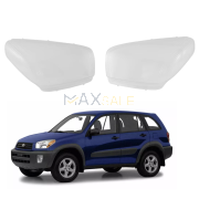 Комплект стъкла / капаци за фарове Toyota RAV4 (01-04), ляво и дясно