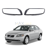 Комплект стъкла за фарове на Volvo S40 (2007-2012), ляво и дясно