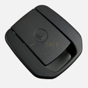 Черно капаче цяло за isofix / изофикс на BMW 1 3 серия X1 E81 E82 E87 F20 E90 E91 E92 E93 E84