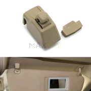Бежова щипка за ляв / десен сенник на Audi Q7, VW Touareg, Porsche Cayenne (2006-2018)