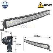 LED бар Ultra мощен 405W ИЗВИТ 800мм