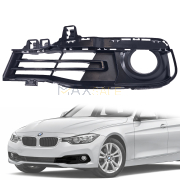 Решетка за ляв халоген в предна броня на BMW 3 серия F30 F31 LCI / Facelift (2014-2019)