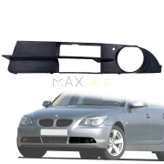 Решетка за ляв халоген в предна броня на BMW 5 серия E60 E61 (2003-2010)