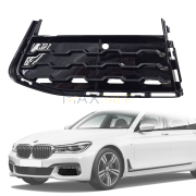 Решетка за ляв халоген в предна броня на BMW 7 серия G11 G12 M пакет (2015-2020)
