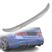 Заден лип спойлер за багажник PSM style на BMW 3 серия F30 (2011-2019), подготвен за боядисване