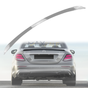 Лип спойлер за багажник C63S style на Mercedes E class W213 (2017-2023), подготвен за боядисване