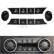 Комплект 8бр бутони за климатик Модел А за Mercedes ML GL GLE GLS W166 X166 W292 (2012-2019)