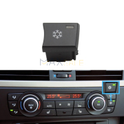 Бутон AC / Снежинка за климатроник на BMW 1 3 серия X1 X3 E82 E88 E84 E90 E91 E92 E93 F25 (2007-2015)