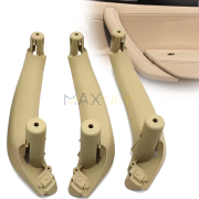 Комплект 3 интериорни дръжки за BMW X3 X4 F25 F26, бежови, вътрешни части